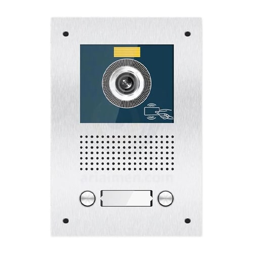 پنل آیفون تصویری 2 واحدی اف اف تکنولوژی سری UM-RF