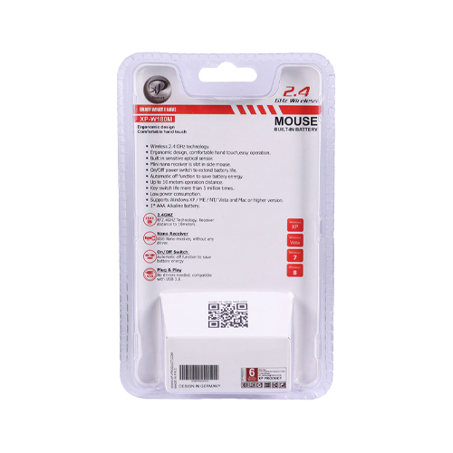 موس بی سیم ایکس پی XP-180M 2 موس بی سیم ایکس پی XP-180M